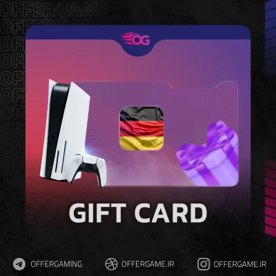 خرید گیفت کارت PlayStation ریجن اروپا - آلمان
