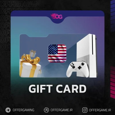گیفت کارت Xbox ریجن آمریکا